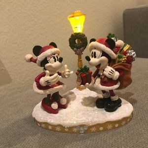 Disney Light Up Christmas Holiday Figurine Decor